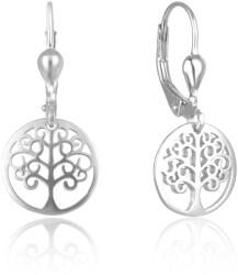 Beneto Divatos ezüst fülbevaló Életfa AGUC2710