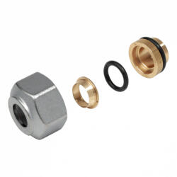 GIACOMINI R178 roppanógyűrűs csatlakozó fémcsőre, M16 x 15 mm (R178X016)