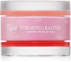 Rude Cosmetics Scrubski & Balmer ajakbalzsam és peeling árnyalat Grapefruit 7.5 g