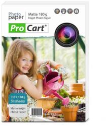 Procart Hartie Foto Procart 50 Coli 180g 9x13cm Mata (M9)