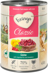 Feringa 6x400g Feringa Classic Meat Menü Vad nedves macskatáp
