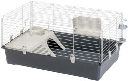 Ferplast Ferplast Rabbit 100 kisállat ketrec - szürke: kb. H 95 x Sz 57 x M 46 cm