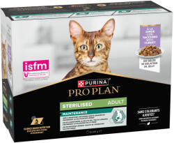 PRO PLAN 10x85g PURINA PRO PLAN Sterilised Adult Maintenance pulyka nedves macskatáp