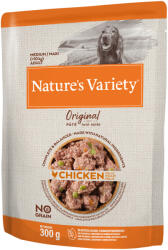 Nature's Variety 8x300g Nature's Variety Original Paté No Grain Medium/Maxi Adult csirke nedves kutyatáp