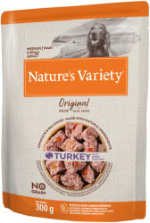 Nature's Variety 8x300g Nature's Variety Original Paté No Grain Medium/Maxi Adult pulyka nedves kutyatáp