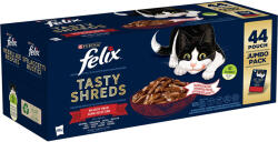 FELIX 88x80g Felix "Tasty Shreds" Farm Selection nedves macskatáp