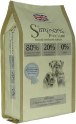 Simpsons Premium 2x12 kg Simpsons Premium gazdaságos csomag - 80/20 Mixed hús & hal