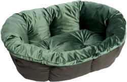 Ferplast Sofà ágybetét Ferplast Siesta Deluxe kutyakosárhoz, zöld bársony, 4-es méret: H 64 x Sz 48 x M 25 cm