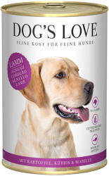 DOG’S LOVE 6x400g Dog's Love Adult Bárány nedves kutyatáp