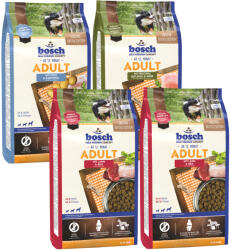 bosch HPC Bosch Adult száraz kutyatáp vegyes próbacsomag 4 x 1 kg