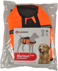  Flamingo Flamingo narancssárga úszómellény kutyáknak S méret: kb. 30cm háthossz