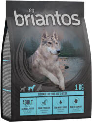 Briantos 4x1kg Briantos Adult lazac & burgonya - gabonamentes szárza kutyatáp