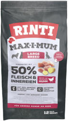 RINTI 12kg RINTI Max-i-mum Large Breed csirke száraz kutyatáp