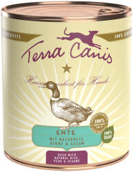 Terra Canis 6x800g Terra Canis Kacsa, natúr rizs, cékla, körte és szezám nedves kutyatáp