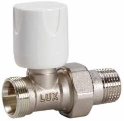  Luxor 1/2˝ egyenes kéziállítású radiátor szelep műanyag/rézcsőhöz M24x19 RD111 (11-11322100) (11-11322100)