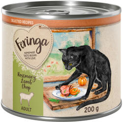 Feringa 24x200g Feringa Selected Recipes Báránykotlett & rozmaring nedves macskatáp