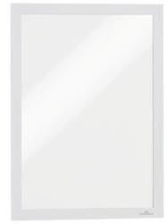 DURABLE Infokeret, A4, öntapadó háttal, DURABLE DURAFRAME® , fehér (DB487202) - papirdepo