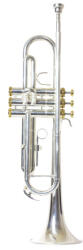 Fontaine TR-601S B-trombita, ezüstözött