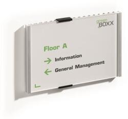 DURABLE Információs tábla, 210x148, 5 mm, DURABLE INFO SIGN , ezüst (DB480523)