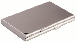 DURABLE Névjegykártyatartó tárca, fém, 20 db-os, DURABLE CARD BOX DUO, ezüst (DB243323)