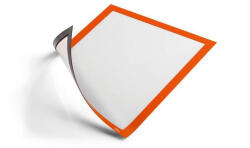 DURABLE Infokeret, A4, mágneses, DURABLE DURAFRAME® MAGNETIC, narancs (DB486909) (DB486909)