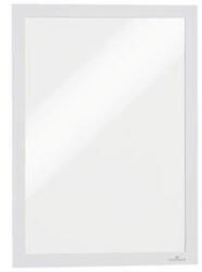 DURABLE Infokeret, A4, öntapadó háttal, DURABLE DURAFRAME® , fehér (DB487202) (DB487202)
