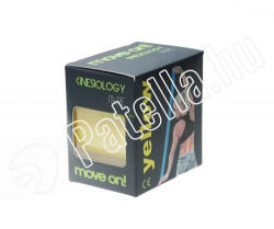 Move On! Kinesiology Tape 5Cm X 5M Citrom - vitalcafe