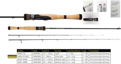 HERAKLES Area Genesi R Hgr2-172L Horgászbot - 5'7", 172 cm, 1-3, 7 g, Light