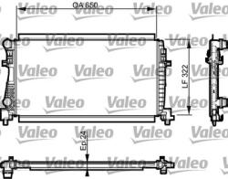 VALEO Radiator, racire motor VALEO 735557 (735557)