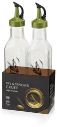 LUXPLASTIC IRIS C-00253 Olaj és ecet kiöntő szett 2 darabos, 2*250ml, fekete vagy zöld színű (C-00253) - officedepot