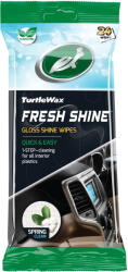 Turtle Wax Fresh Shine Gloss Dashboard Wipes műszerfalápoló kendő 24db