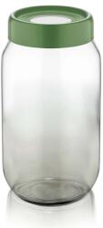 LUXPLASTIC IRIS C-00429 Rainbow zöld üveg tároló 1.000ml (C-00429) - officedepot