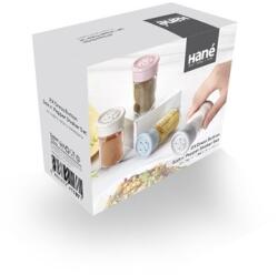 HANE IRIS Button Salt&Pepper üveg fűszerszóró szett 2*67ml, rószaszín, fehér, szürke vagy kék színű HN-1137 (HN-1137) - officedepot