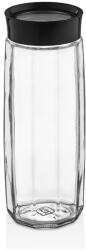 LUXPLASTIC IRIS C-00397 Visible Polygon üveg tároló 1.600ml, fekete vagy elfántcsont színű (C-00397)