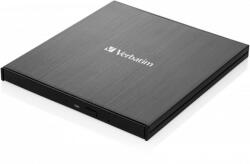 Verbatim Записвачка за CD-DVD Slimline Verbatim, USB-C, черна