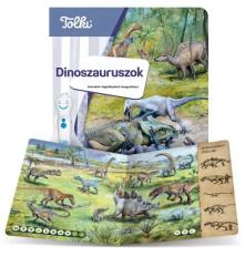Bonsai Tolki: Carte audio interactivă - Dinozaurii, în lb. maghiară (22625) Carte de colorat