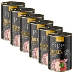 Dolina Noteci Conservă Piper Adult cu inimi de pui și spanac 6 x 400 g