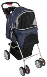 zooplus Exclusive zooplus Exclusive Sporty Pet Stroller Cărucior pentru câini mici - bleumarin/gri