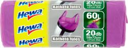 Hewa köthető füles 60 l-es szemeteszsák 20 db