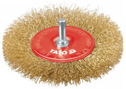 TOYA Perie circulară cu ax 100 mm cu acoperire de cupru (YT-4757)
