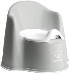 BabyBjörn Olita cu protectie spate BabyBjorn Potty Chair Grey white (055225A) Olita
