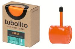 Tubolito Tubo Cargo 24x1, 75-2, 5 (44/64-507) belső gumi, defektvédett, AV40 (40 mm hosszú autó szeleppel), 104g, narancssárga