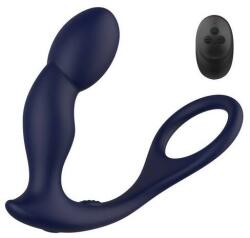 Loving Joy Rev-Pro Masator pentru Prostata din Silicon cu Telecomanda Capat Bombat pentru Stimularea Prostatei