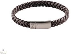 Aze Junior Single Flat String Brown karkötő 16, 5 cm - AJ-BL403-B-165