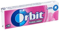 Orbit Bubblemint gyümölcs- és mentaízű cukormentes rágógumi édesítőszerrel 10 db 14 g