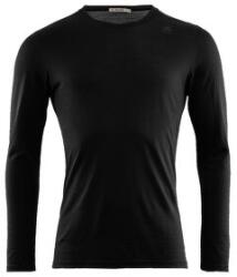 Aclima LightWool Undershirt Long Sleeve Men Tricou cu mânecă lungă Aclima Jet Black M