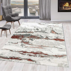 Den Sunset 8435 Fehér-Pink 80szett=80x250cm+2dbx80x150cm modern szőnyeg (465114)
