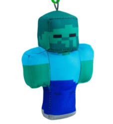  Minecraft plüss clip 13 cm - Zombi (MC7004)