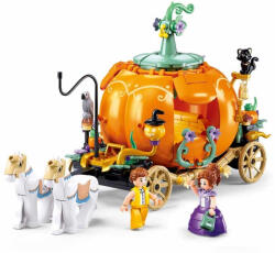 Sluban építőkészlet Girls Dream Pumpkin M38-B1176 Varázslatos sütőtök kocsi 320 db (M38-B1176)