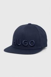 HUGO baseball sapka sötétkék, nyomott mintás - sötétkék S/M